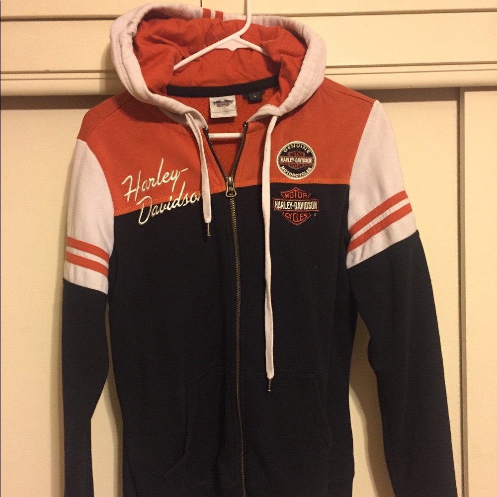 Women’s Harley Davidson zip sweatshirt